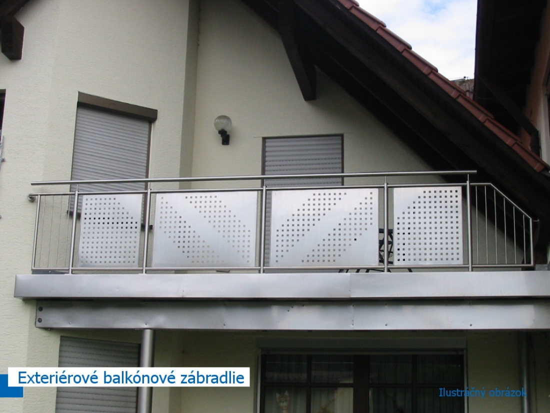 zábradlie na balkón č.1